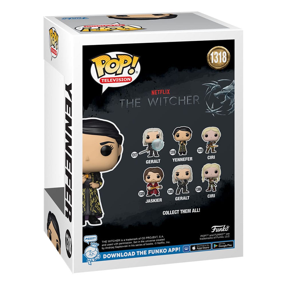 The Witcher POP! TV Vinyl Figur Yennefer 9 cm - Versand: 5-7 Tage nach Bestellung