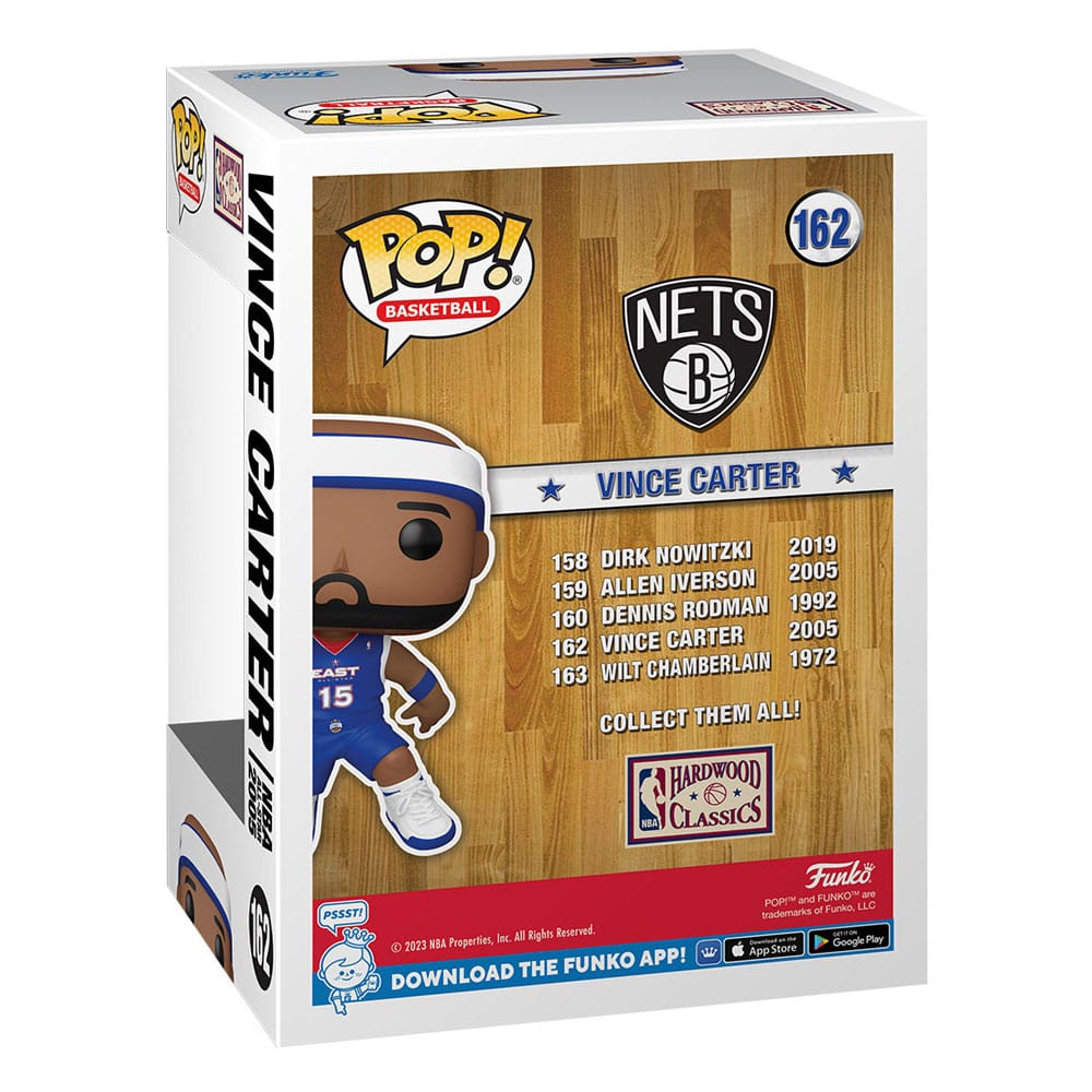 NBA Legends POP! Sports Vinyl Figur Vince Carter (2005) 9 cm - Versand: 5-7 Tage nach Bestellung