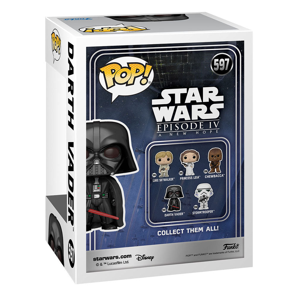 Star Wars New Classics POP! Star Wars Vinyl Figur Darth Vader 9 cm - Versand: 5-7 Tage nach Bestellung