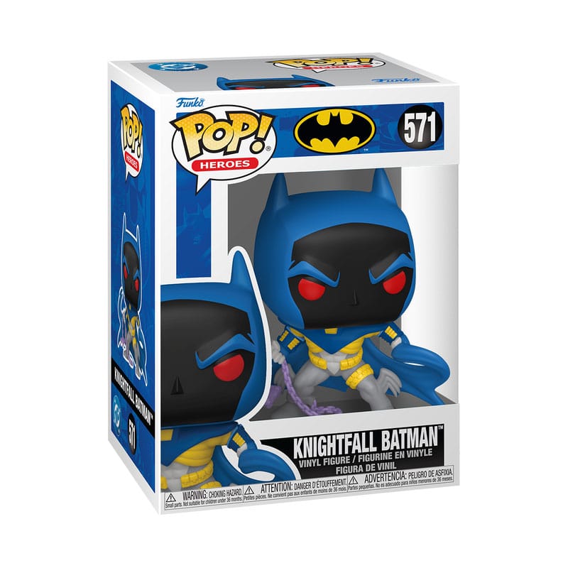 DC Thru The Years POP! Heroes Vinyl Figuren Knightfall Batman(90's) 9 cm - Versand: 5-7 Tage nach Bestellung