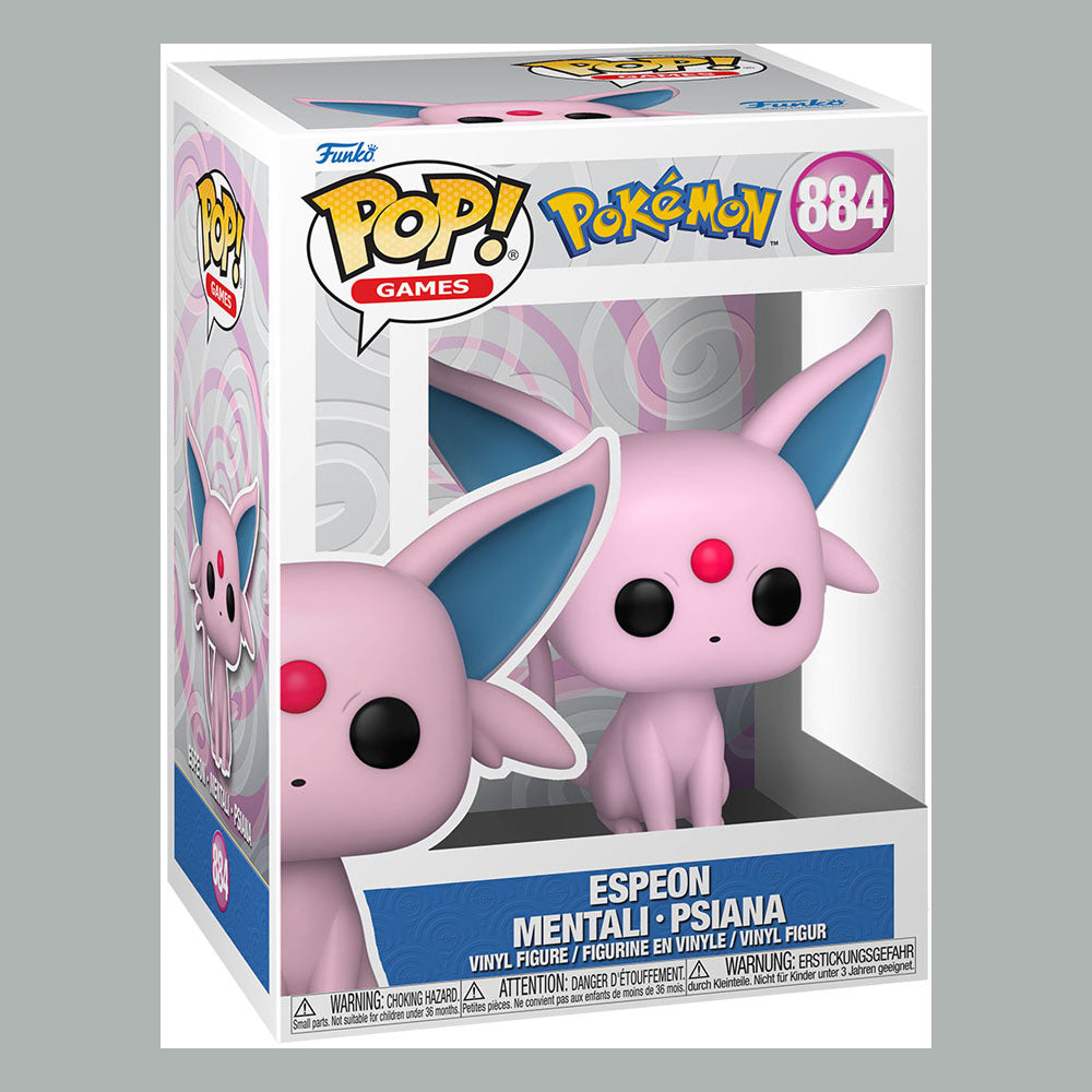 Pokemon POP! Games Vinyl Figur Espeon (EMEA) 9 cm - Versand: 5-7 Tage nach Bestellung