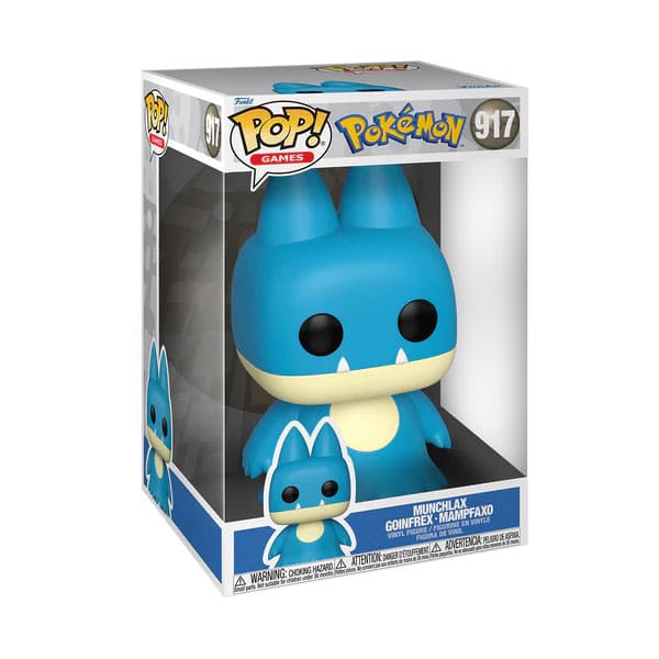 Pokemon Super Sized Jumbo POP! Vinyl Figur Munchlax (EMEA) 25 cm - sofort verfügbar