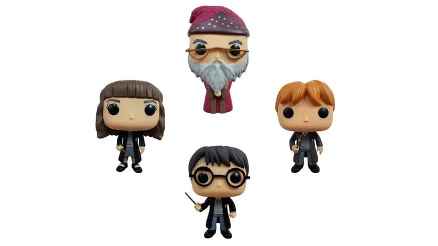 Harry Potter POP! Movies Vinyl Figuren 4er-Pack W1 9 cm - Preorder - ETA: 14.10.2025