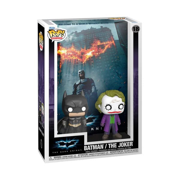 DC POP! Movie Poster & Figur The Dark Knight 9 cm - Preorder - ETA: 03.01.2026