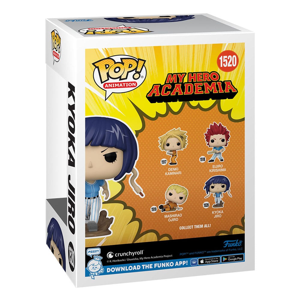 My Hero Academia - Hero League Baseball POP! Animation Vinyl Figur Jiro 9 cm - Versand: 5-7 Tage nach Bestellung