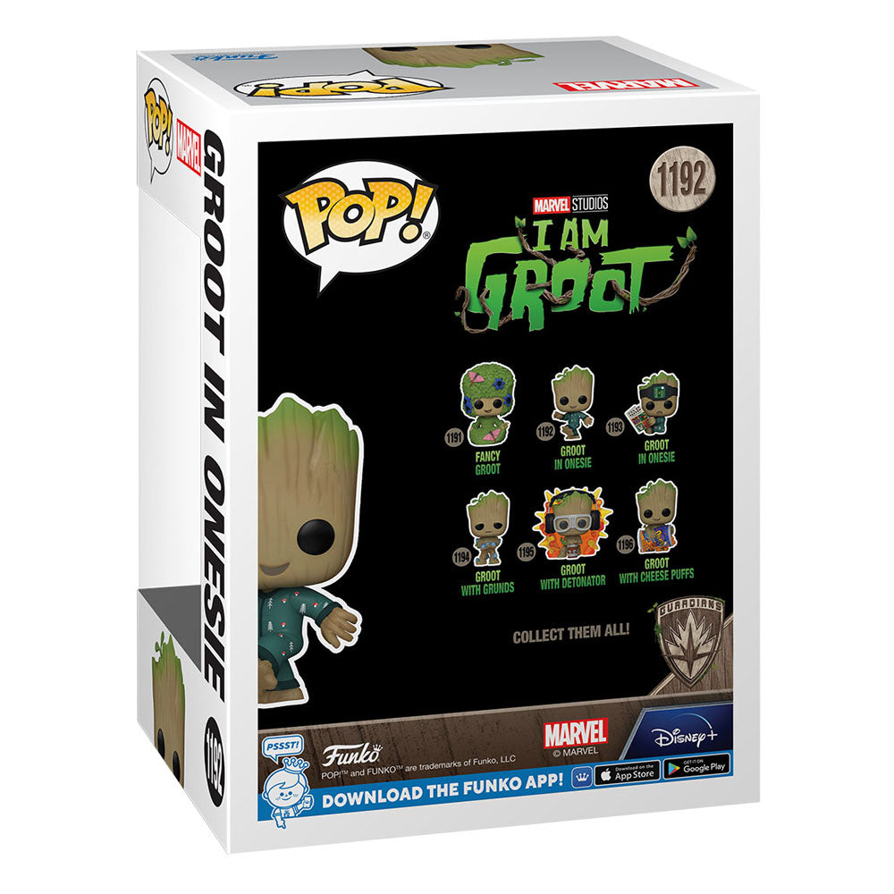 Ich bin Groot POP! Vinyl Figur Groot PJs (dancing) 9 cm - Versand: 5-7 Tage nach Bestellung