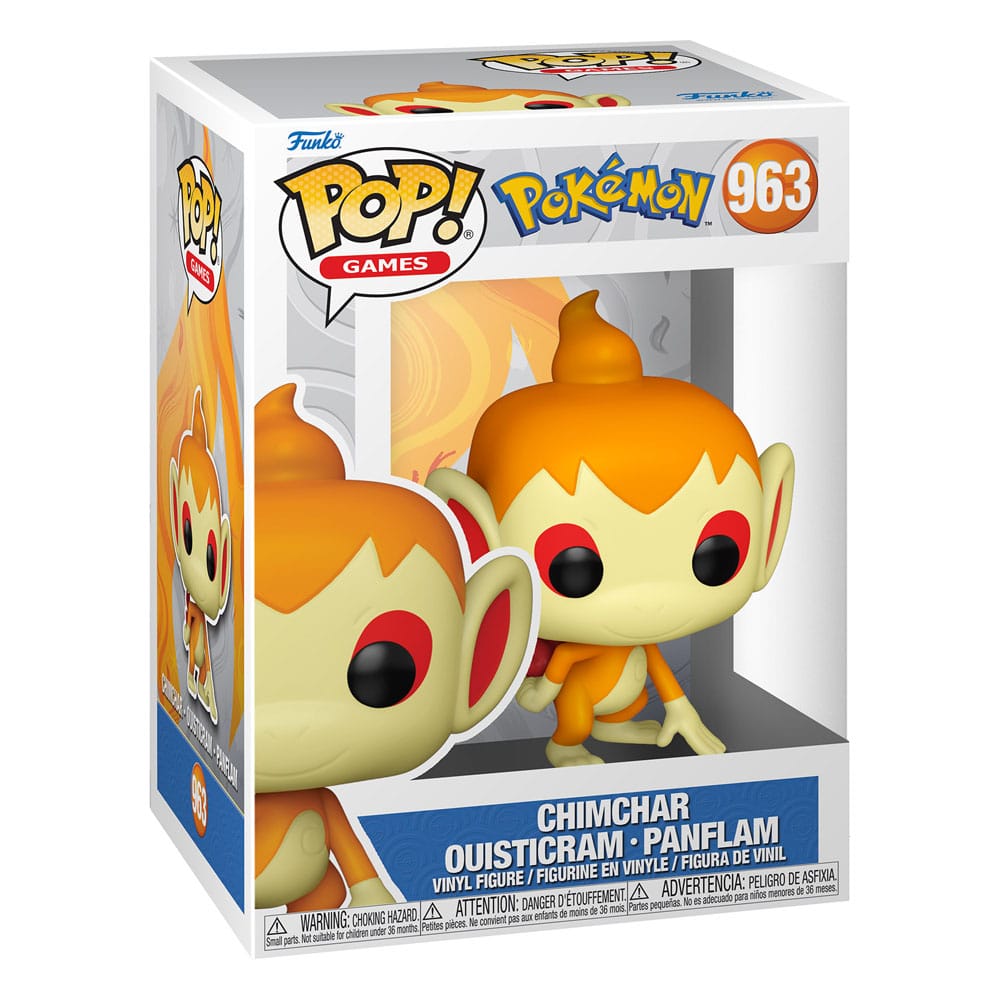 Pokemon POP! Games Vinyl Figur Chimchar (EMEA) 9 cm - sofort verfügbar