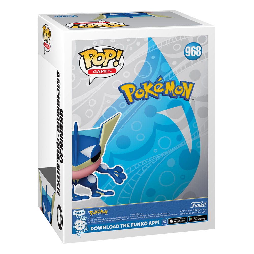 Pokemon POP! Games Vinyl Figur Greninja(EMEA) 9 cm - Versand: 5-7 Tage nach Bestellung