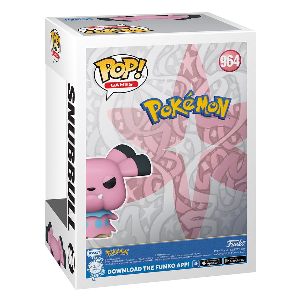 Pokemon POP! Games Vinyl Figur Snubbull (EMEA) 9 cm - Versand: 5-7 Tage nach Bestellung