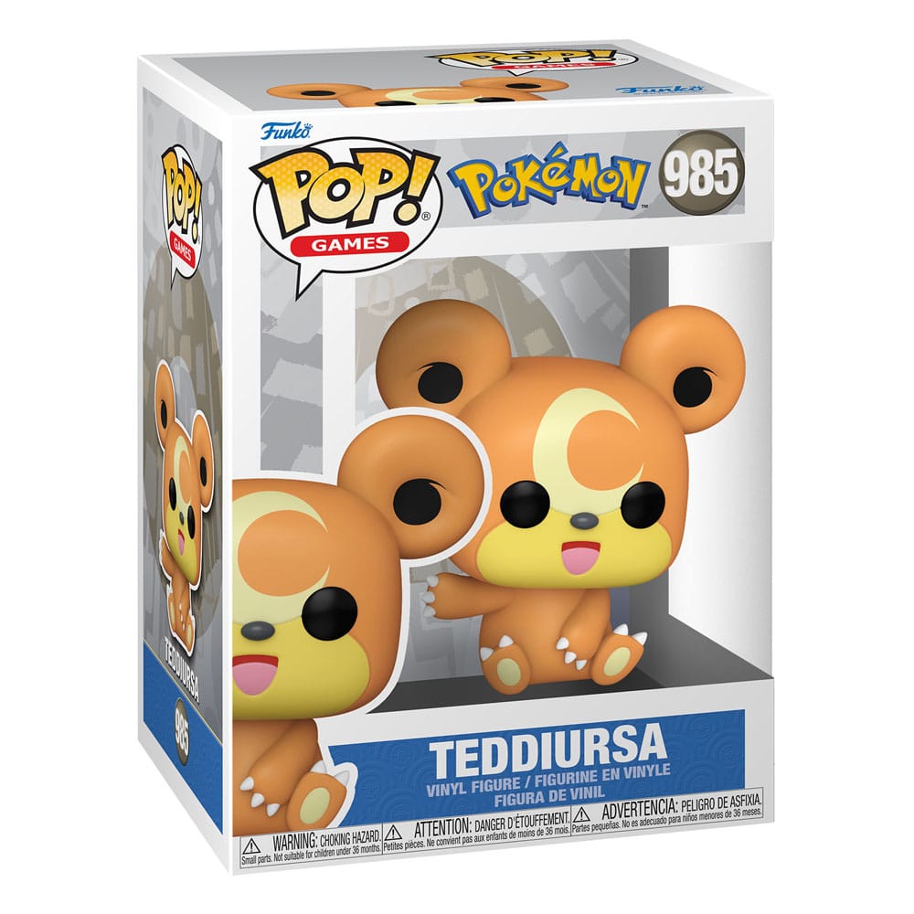 Pokemon POP! Games Vinyl Figur Teddiursa(EMEA) 9 cm - sofort verfügbar
