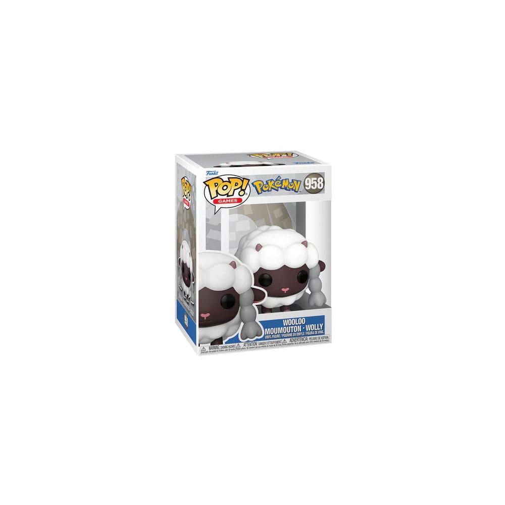 Pokémon POP! Games Vinyl Figur Wooloo (EMEA) 9 cm - Preorder - ETA: 08.09.2026