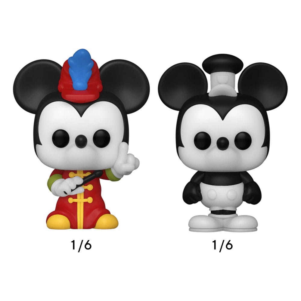 Disney Bitty POP! Vinyl Figuren 4er-Pack Sorcerer Mickey 2,5 cm - Versand: 5-7 Tage nach Bestellung
