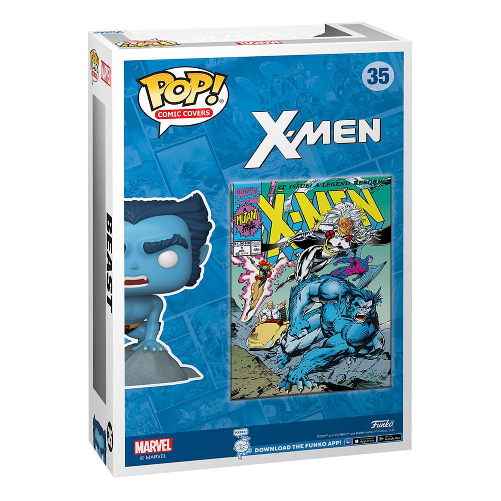Marvel POP! Comic Cover Vinyl Figur X-Men #1(Beast) 9 cm - Versand: 5-7 Tage nach Bestellung