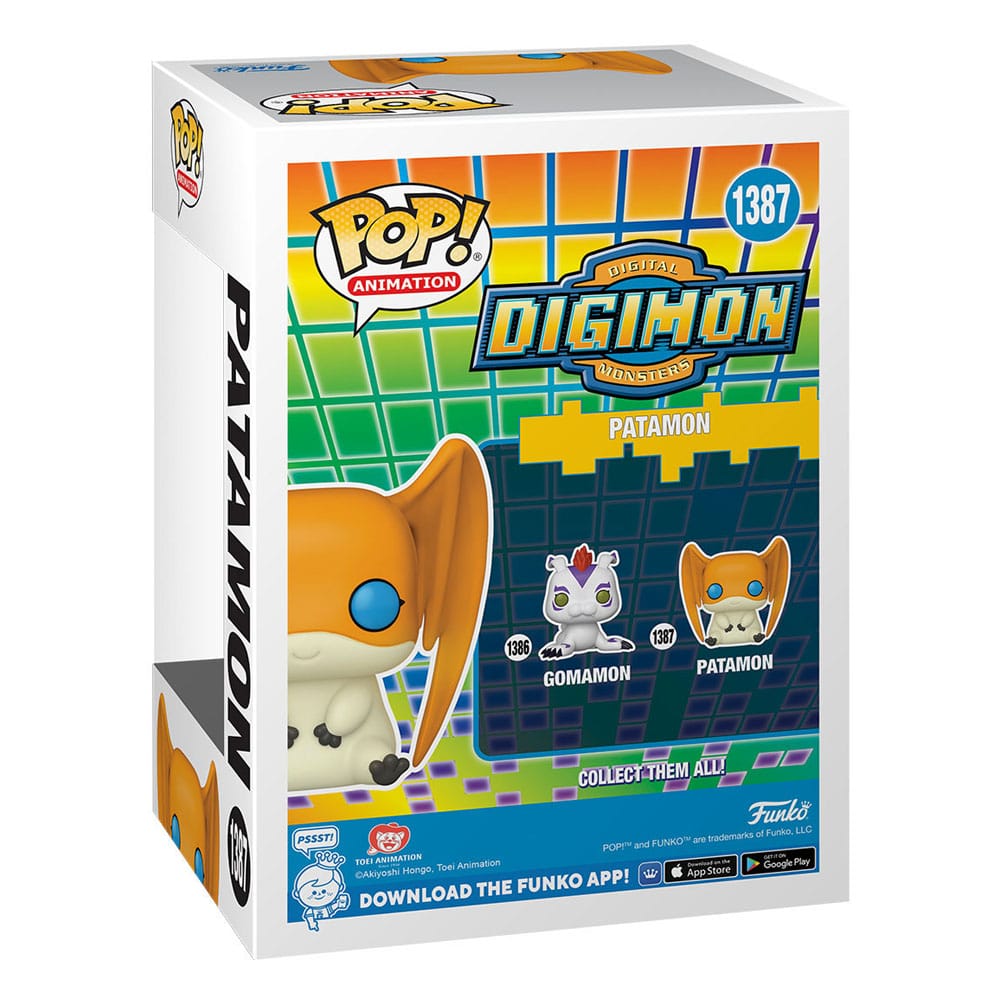 Digimon POP! Animation Vinyl Figur Patamon 9 cm - Versand: 5-7 Tage nach Bestellung