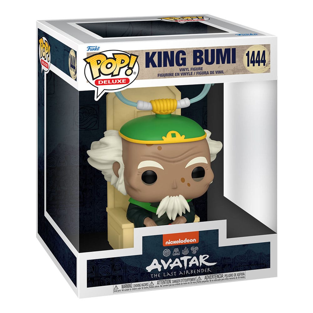 Avatar Der Herr der Element POP! Deluxe Vinyl Figur King Bumi 9 cm - Versand: 5-7 Tage nach Bestellung