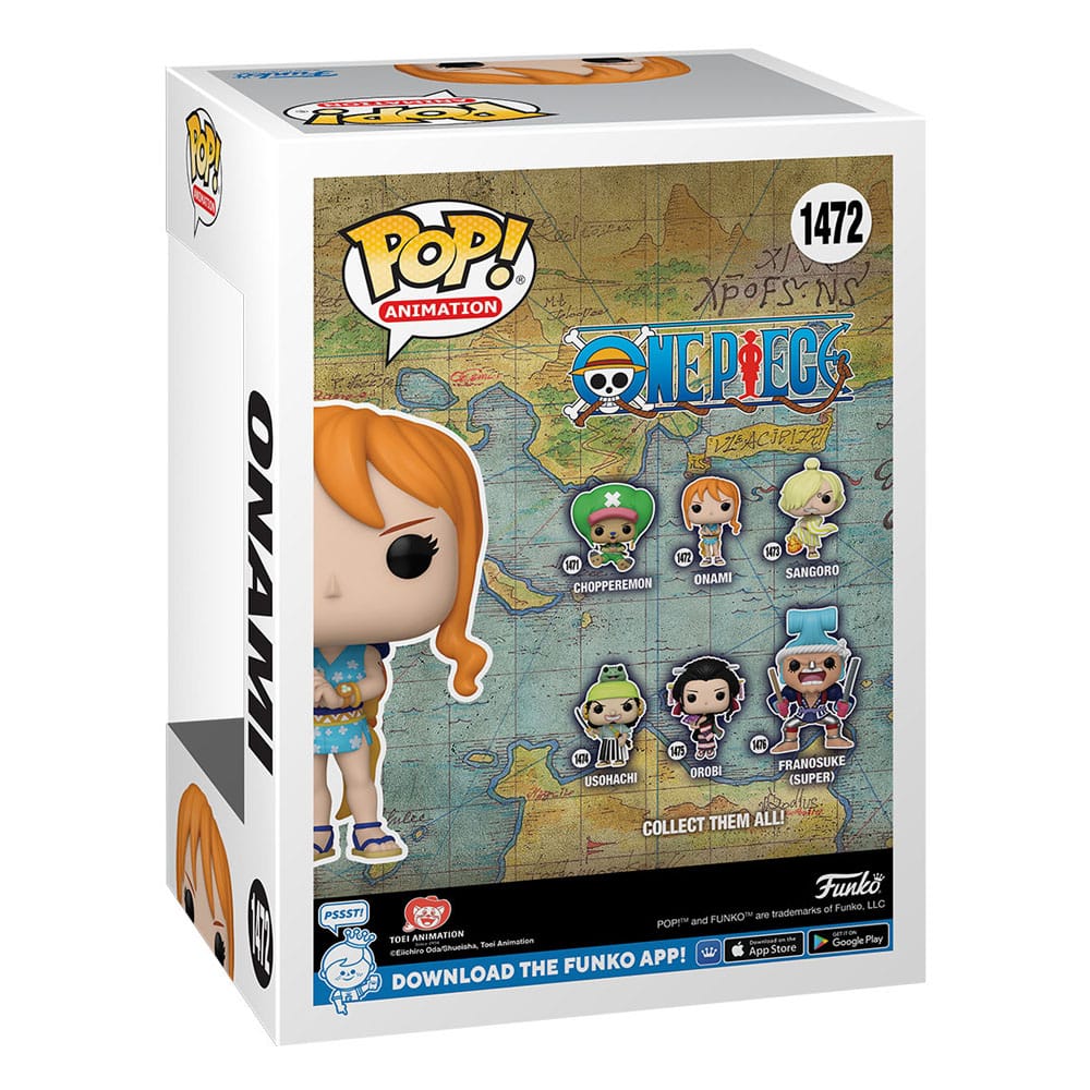 One Piece POP! Animation Vinyl Figur Onami (Wano) 9 cm - Versand: 5-7 Tage nach Bestellung