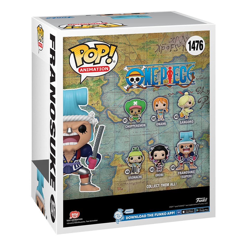 One Piece Oversized POP! Vinyl Figur Franosuke (Wano) 15 cm - Versand: 5-7 Tage nach Bestellung