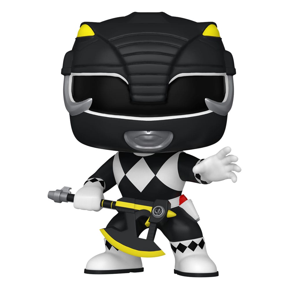 Power Rangers 30th POP! TV Vinyl Figur Black Ranger 9 cm - Versand: 5-7 Tage nach Bestellung