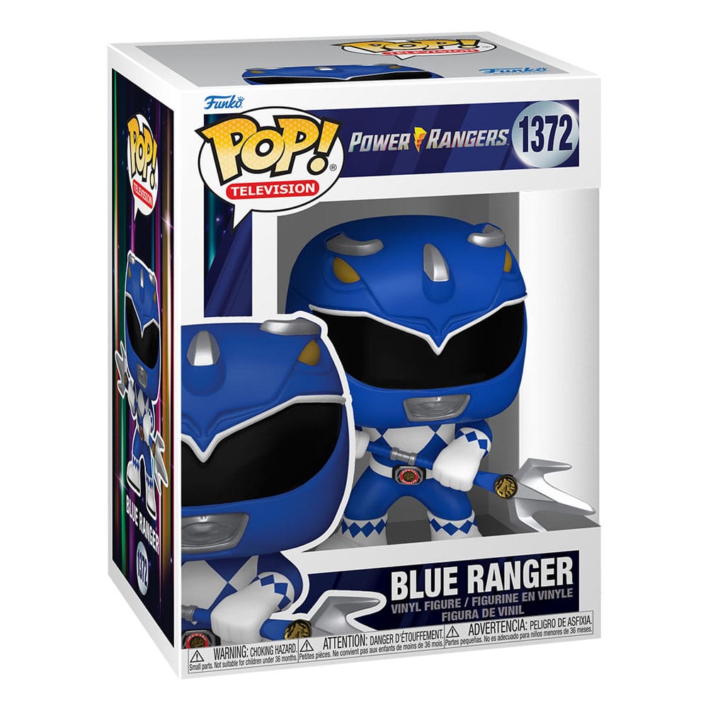 Power Rangers 30th POP! TV Vinyl Figur Blue Ranger 9 cm - Versand: 5-7 Tage nach Bestellung