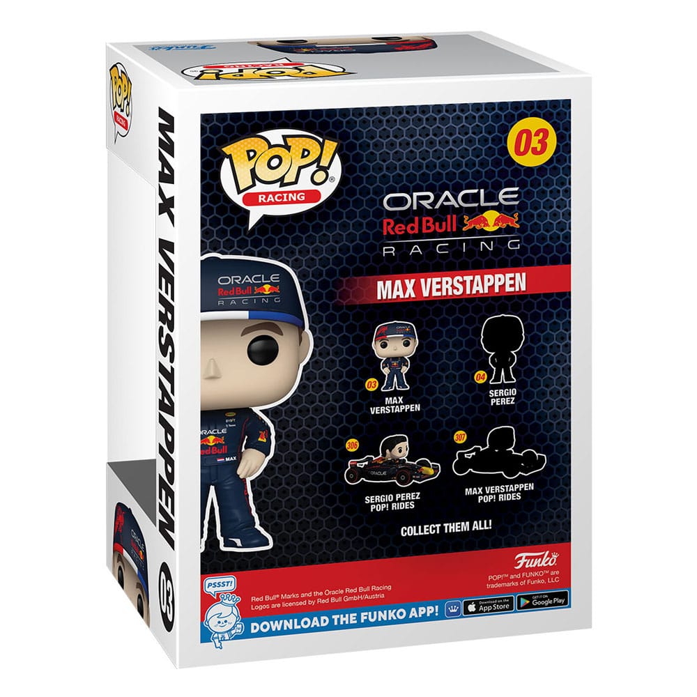 Formel 1 POP! Vinyl Figur Max Verstappen 9 cm - Versand: 7 Tage nach Bestellung