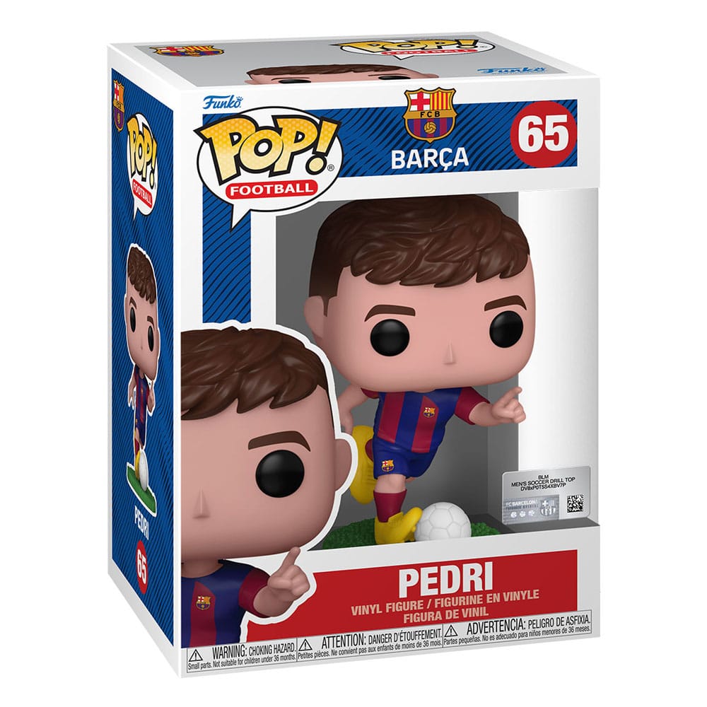 EFL POP! Football Vinyl Figur Barcelona - Pedri 9 cm - Preorder - ETA: 24.11.2025