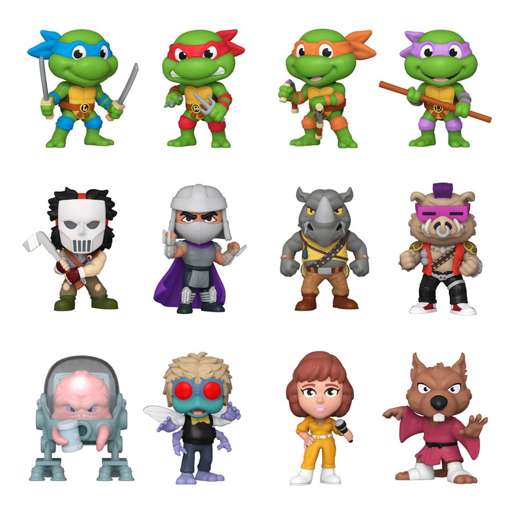 Teenage Mutant Ninja Turtles Mystery Mini Minifiguren 5 cm Display (12) - Versand: 5-7 Tage nach Bestellung