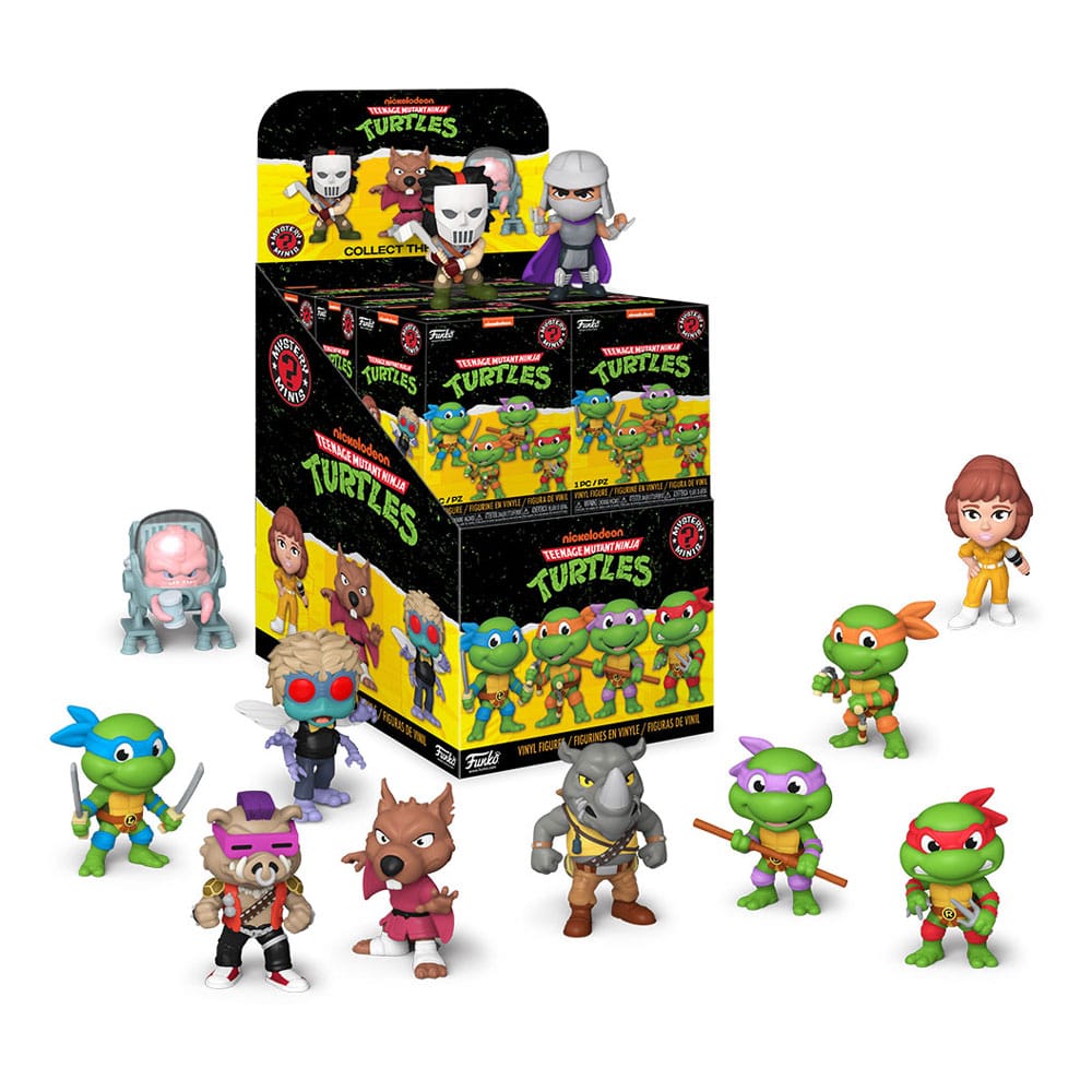Teenage Mutant Ninja Turtles Mystery Mini Minifiguren 5 cm Display (12) - Versand: 5-7 Tage nach Bestellung