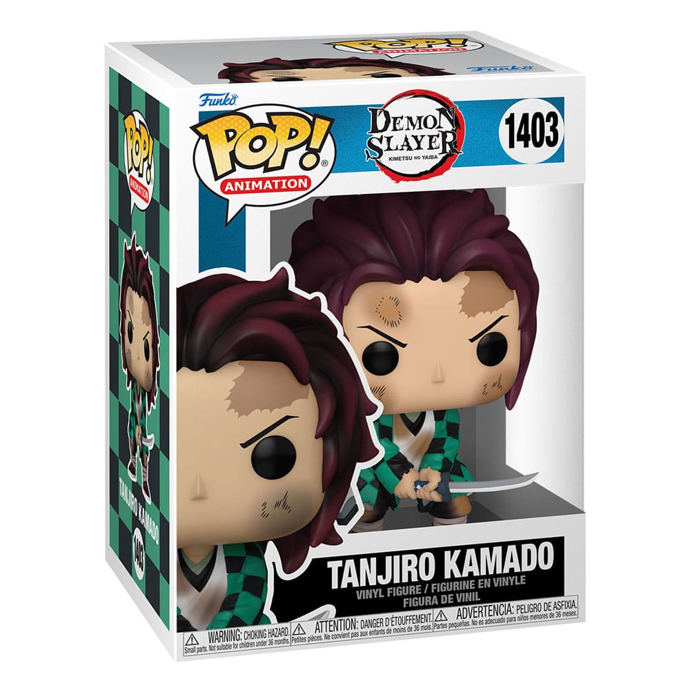 Demon Slayer: Kimetsu no Yaiba POP! Animation Figur Tanjiro (Training) 9 cm - Versand: 5-7 Tage nach Bestellung