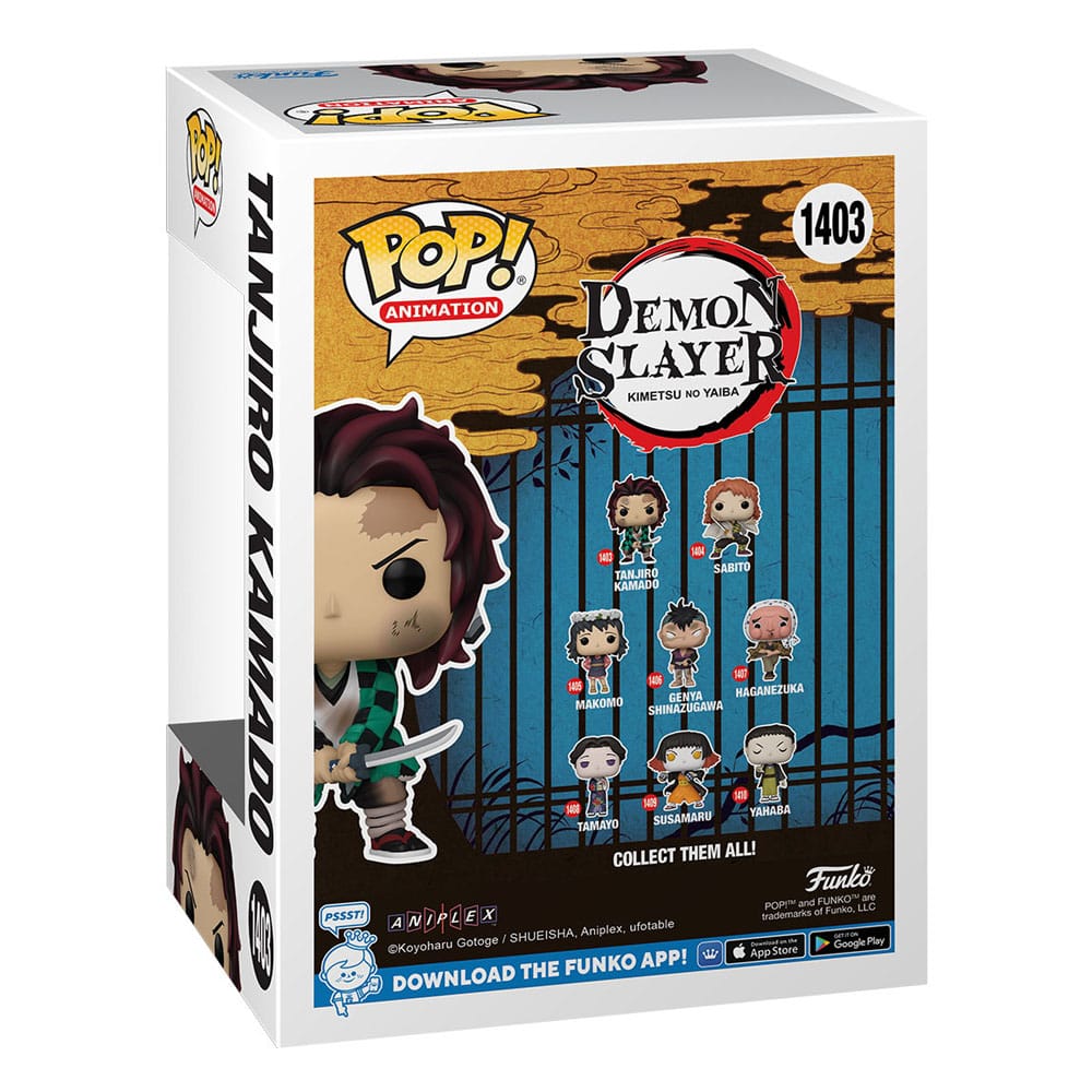 Demon Slayer: Kimetsu no Yaiba POP! Animation Figur Tanjiro (Training) 9 cm - Versand: 5-7 Tage nach Bestellung