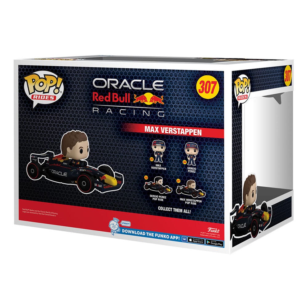 Formel 1 POP! Rides Super Deluxe Vinyl Figur Verstappen 15 cm - Versand: 7 Tage nach Bestellung