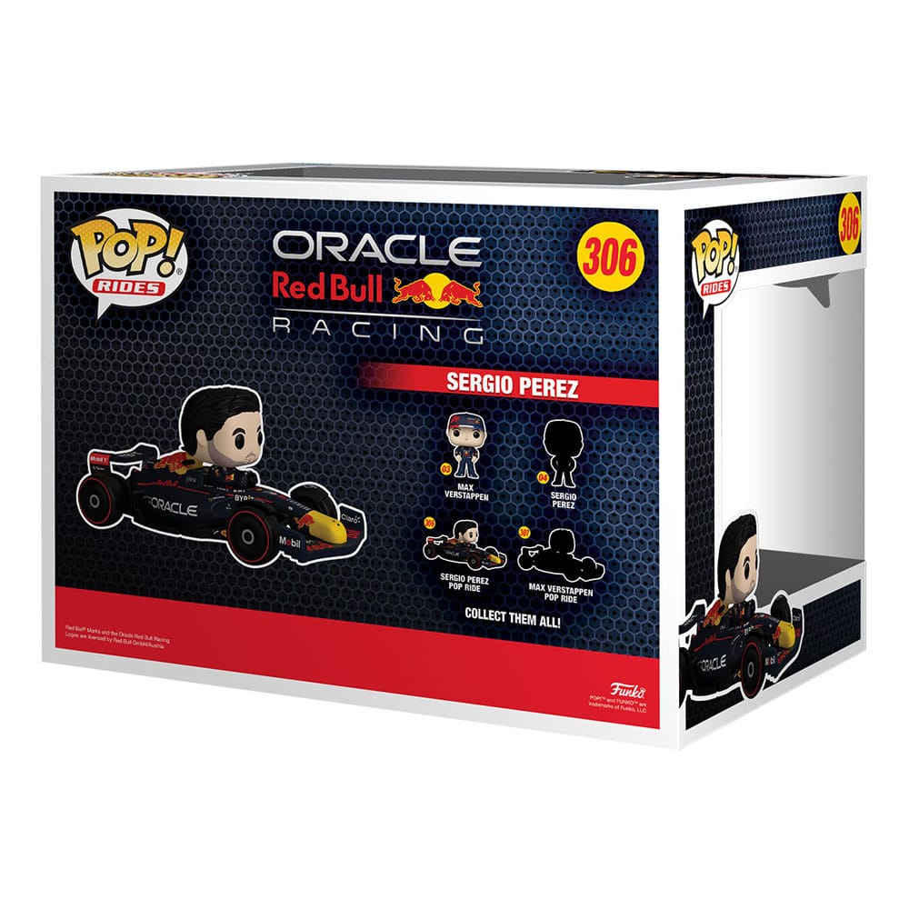 Formel 1 POP! Rides Super Deluxe Vinyl Figur Sergio Perez 15 cm - Versand: 7 Tage nach Bestellung