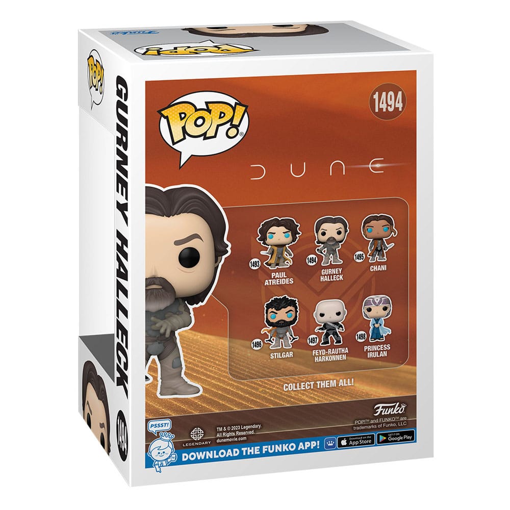 Dune 2 POP! Movies Vinyl Figur Gurney Halleck 9 cm - Versand: 5-7 Tage nach Bestellung