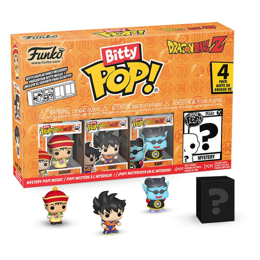 Dragon Ball Bitty POP! Vinyl Figuren 4er-Pack Series 1 2,5 cm - Preorder - ETA: 03.01.2026