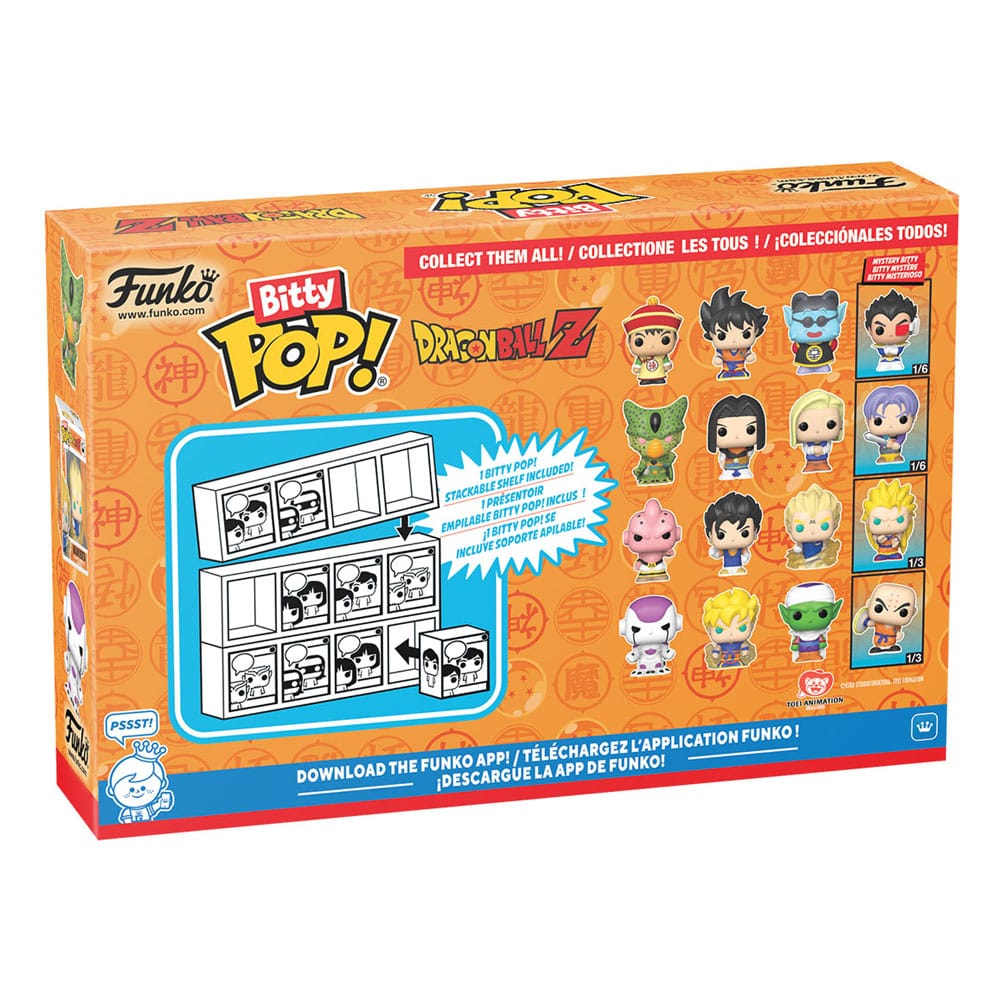 Dragon Ball Bitty POP! Vinyl Figuren 4er-Pack Series 1 2,5 cm - Preorder - ETA: 24.11.2025