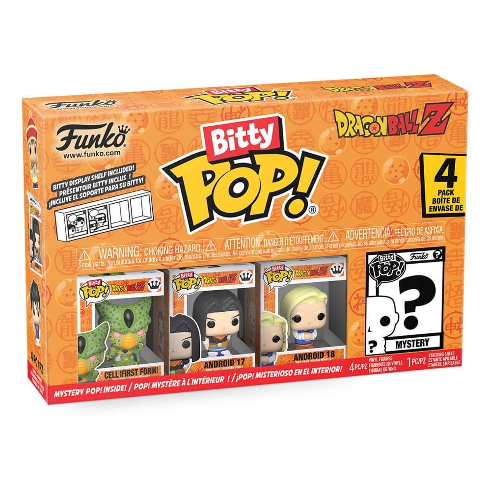 Dragon Ball Bitty POP! Vinyl Figuren 4er-Pack Series 2 2,5 cm - Versand: 5-7 Tage nach Bestellung