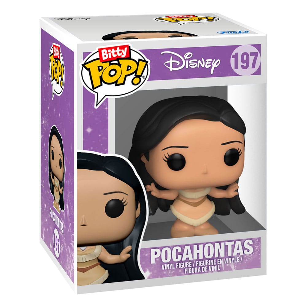 Disney Princesses Bitty POP! Vinyl Figuren 4er-Pack Belle 2,5 cm - Versand: 5-7 Tage nach Bestellung