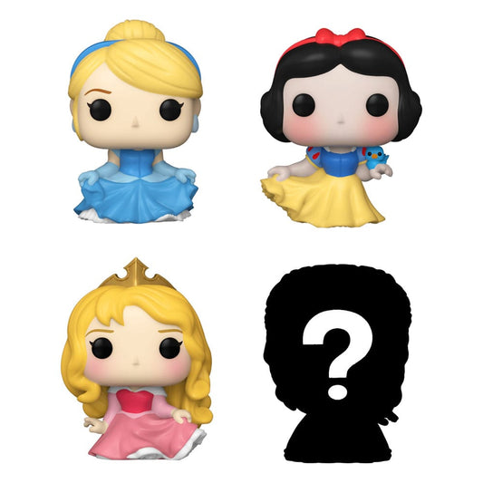 Disney Princesses Bitty POP! Vinyl Figuren 4er-Pack Cinderella 2,5 cm - Versand: 5-7 Tage nach Bestellung