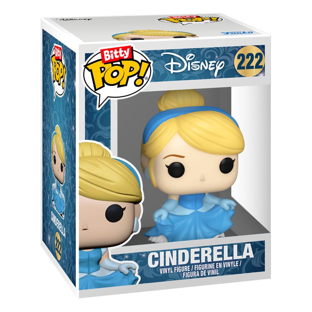 Disney Princesses Bitty POP! Vinyl Figuren 4er-Pack Cinderella 2,5 cm - Versand: 5-7 Tage nach Bestellung