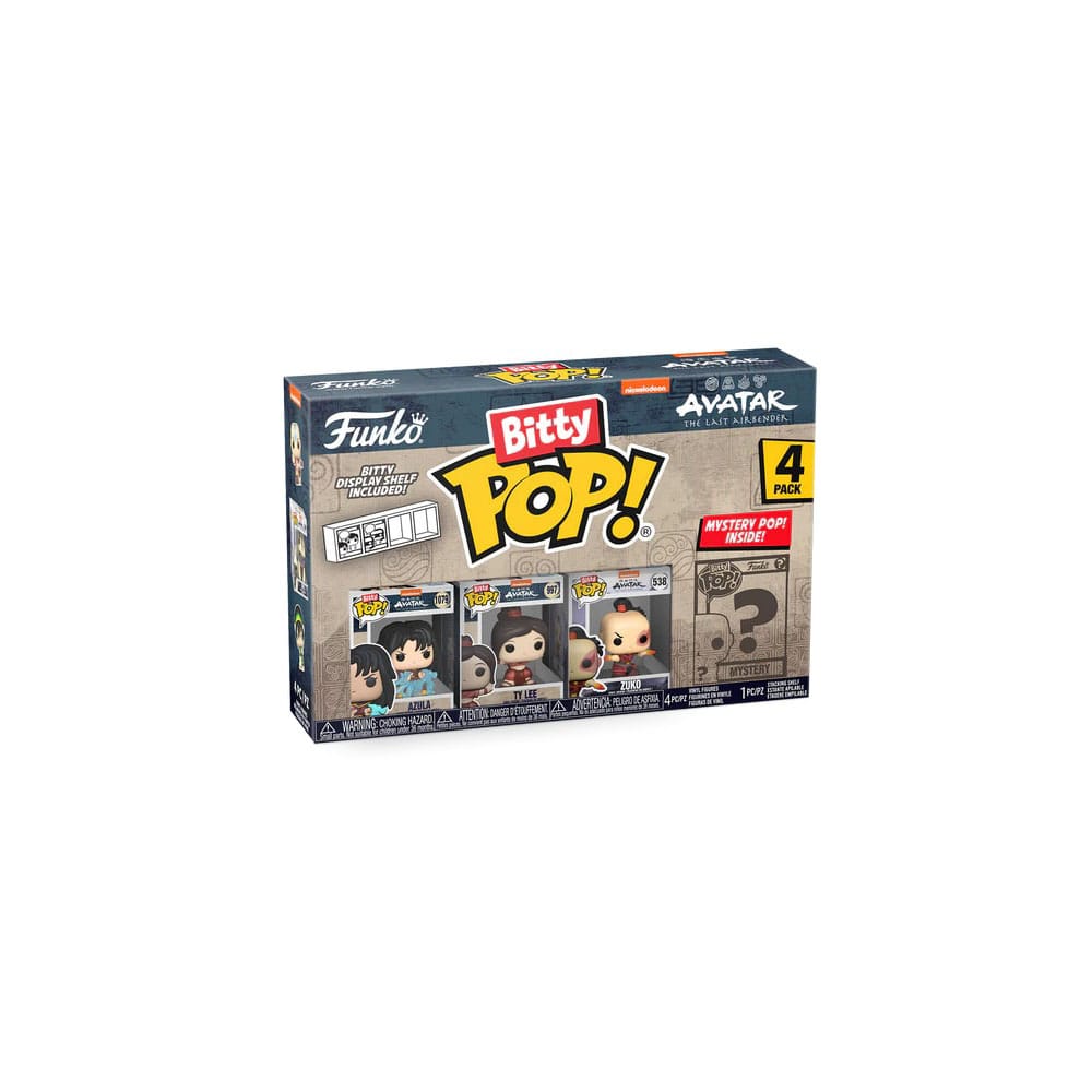 Avatar Der Herr der Elemente Bitty POP! Vinyl Figuren 4er-Pack Azula 2,5 cm - Preorder - ETA: 03.01.2026