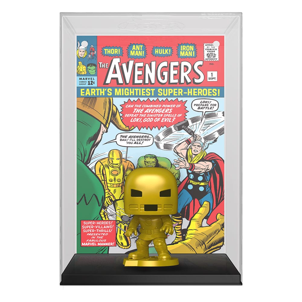 Marvel POP! Comic Cover Vinyl Figur Avengers #1 9 cm - Versand: 5-7 Tage nach Bestellung
