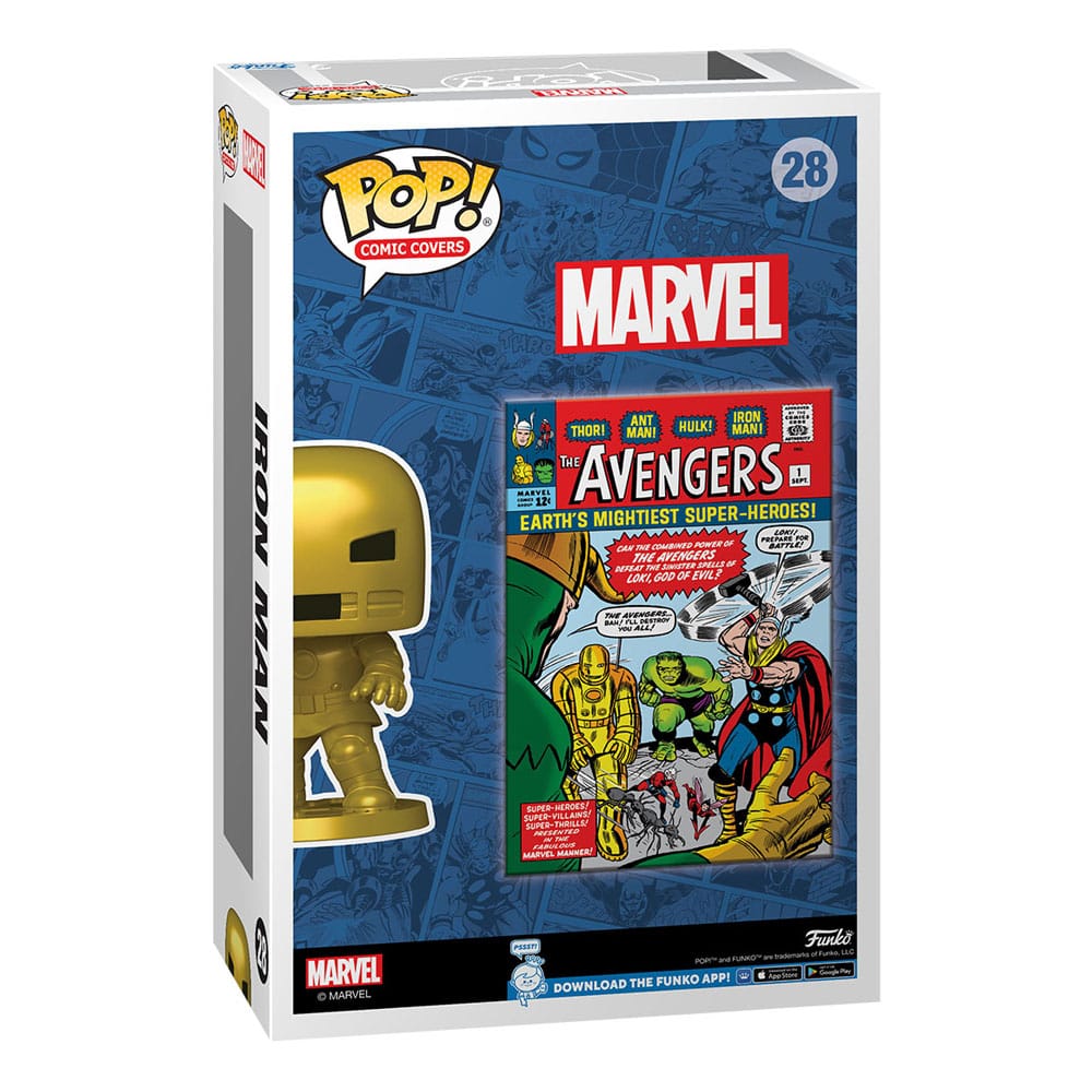 Marvel POP! Comic Cover Vinyl Figur Avengers #1 9 cm - Versand: 5-7 Tage nach Bestellung