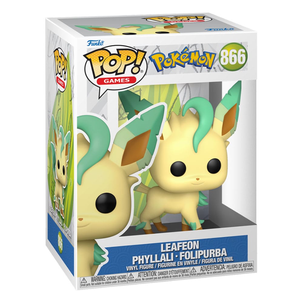 Pokemon POP! Games Vinyl Figur Leafeon (EMEA) 9 cm - Preorder - ETA: 30.10.2025