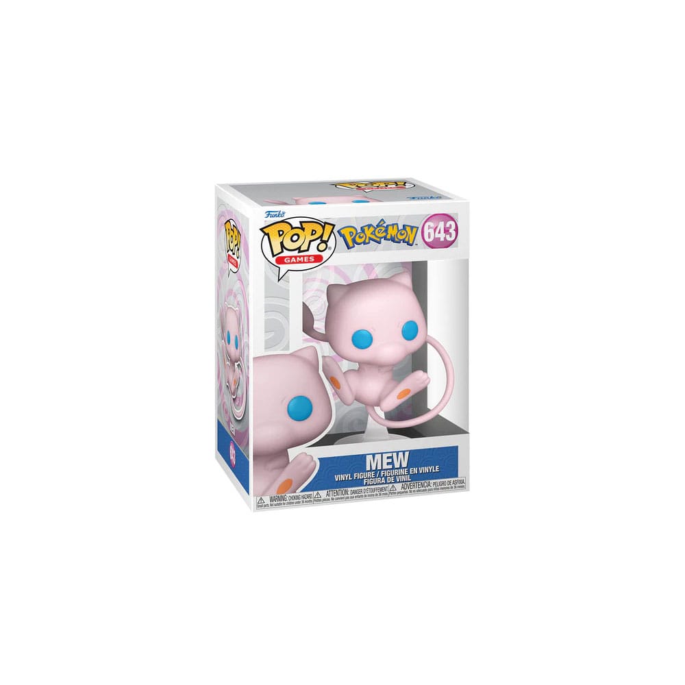 Pokemon POP! Games Vinyl Figur Mew(EMEA) 9 cm - Preorder - ETA: 31.12.2025