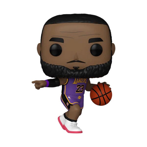 NBA Legends POP! Sports Vinyl Figur Lakers -LeBron James 9 cm - Versand: 5-7 Tage nach Bestellung