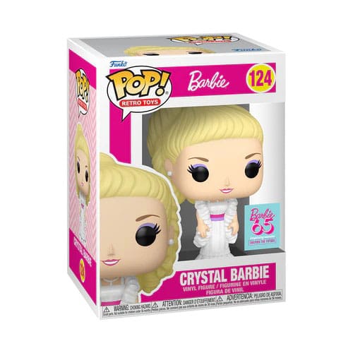 Barbie POP! Retro Toys Vinyl Figur Crystal Barbie 9 cm - Versand: 5-7 Tage nach Bestellung