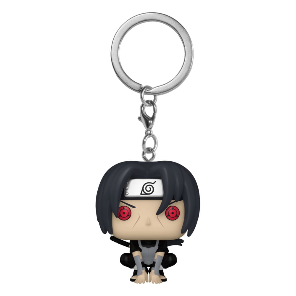 Naruto Pocket POP! Vinyl Schlüsselanhänger 4 cm Itachi Uchiha (Moonlit) Display (12) - Preorder - ETA: 24.11.2025