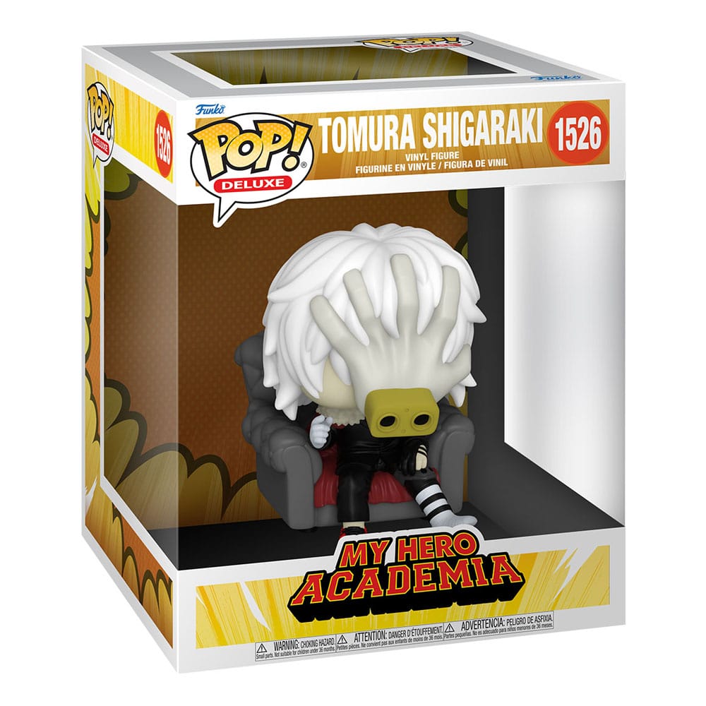 My Hero Academia POP! Deluxe Vinyl Figur Shigaraki In Chair 9 cm - Versand: 5-7 Tage nach Bestellung
