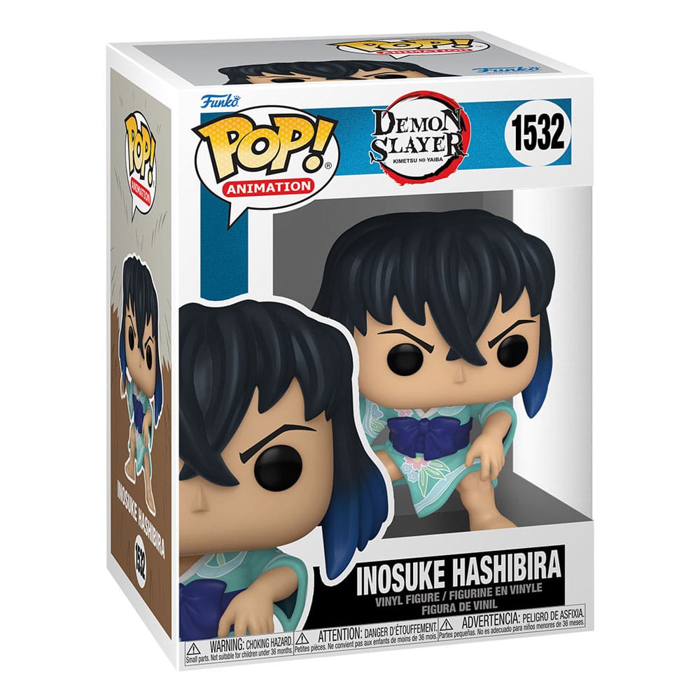 Demon Slayer: Kimetsu no Yaiba POP! Animation Figur Inosuke(Kimono) 9 cm - Versand: 5-7 Tage nach Bestellung