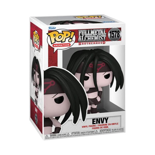 Fullmetal Alchemist Brotherhood POP! Animation Vinyl Figur Envy 9 cm - Versand: 5-7 Tage nach Bestellung