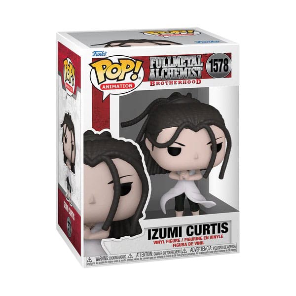 Fullmetal Alchemist Brotherhood POP! Animation Vinyl Figur Izumi Curtis 9 cm - Versand: 5-7 Tage nach Bestellung